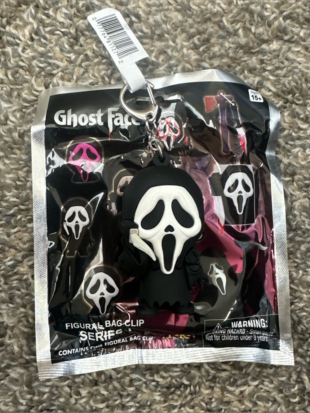 GhostFace Figural Bag Clip Series 1 Blind Bag (Ghost Face Version)